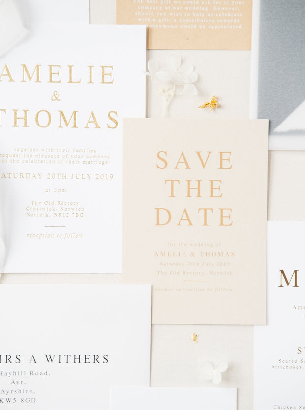 Amelie Save The Date