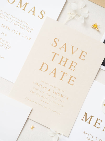 Amelie Save The Date