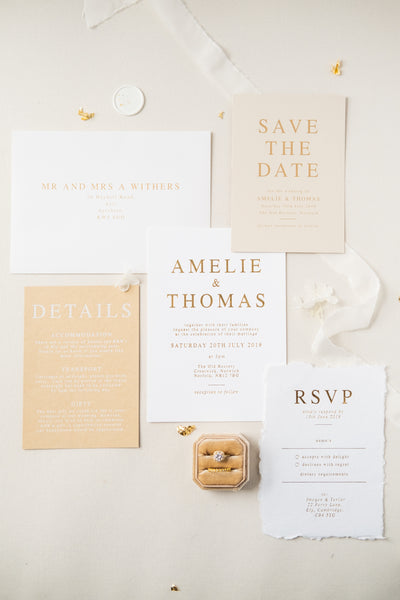 Spring and Summer Wedding Stationery Styles to Make you Swoon