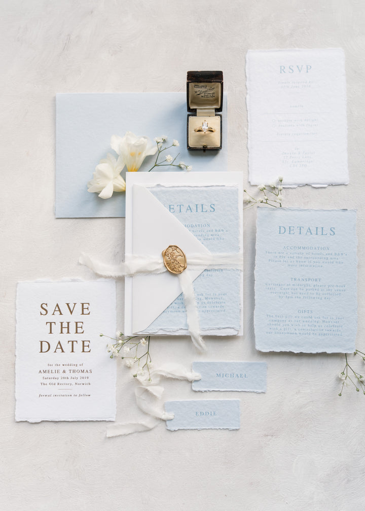 Amelie Wedding Invitation Sample Pack