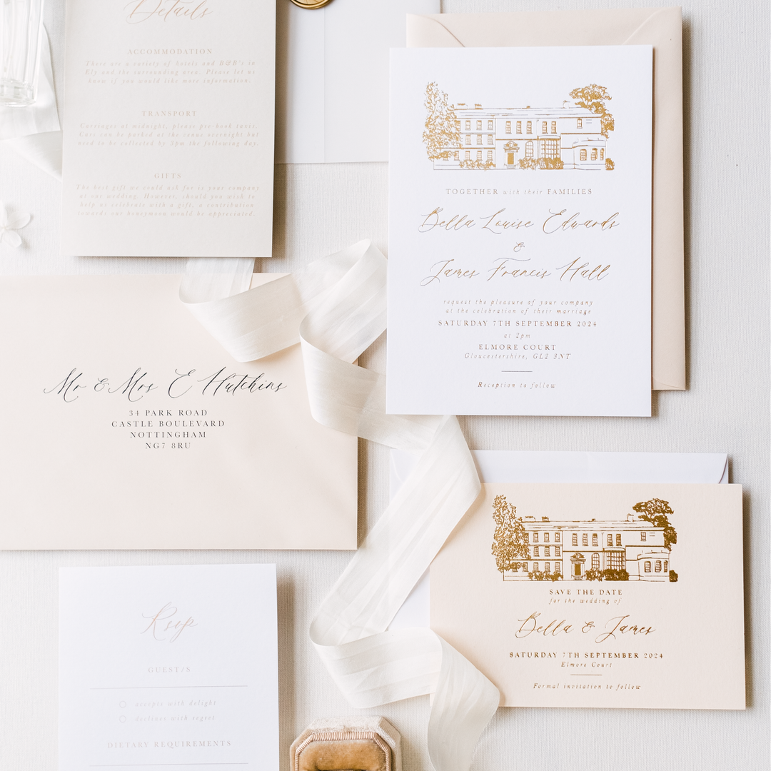 Custom order for Fiona & Adam - On the Day