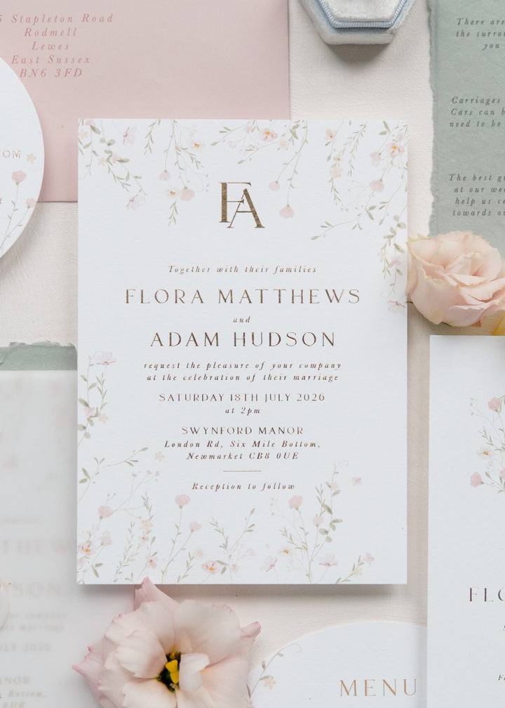 Flora Invitation