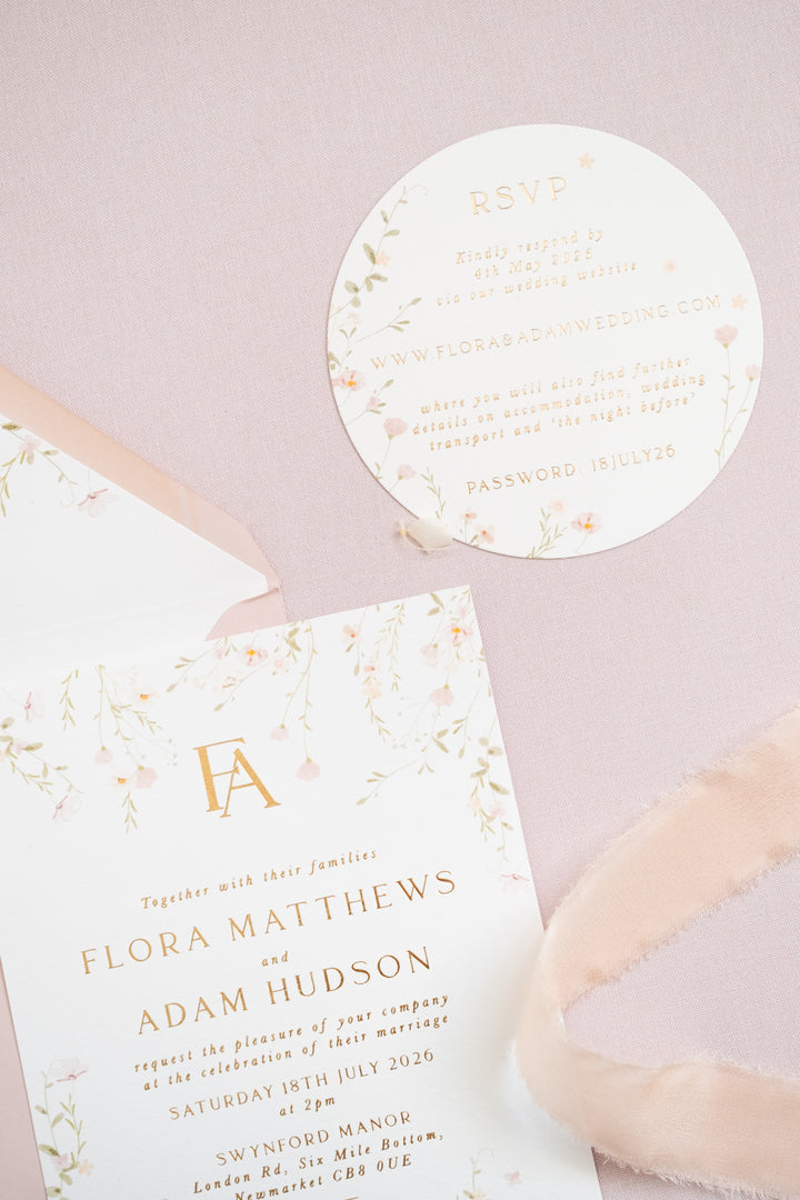 Flora RSVP Card