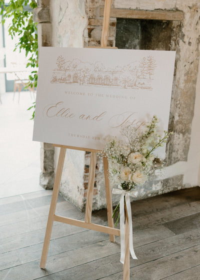Bella Welcome Sign