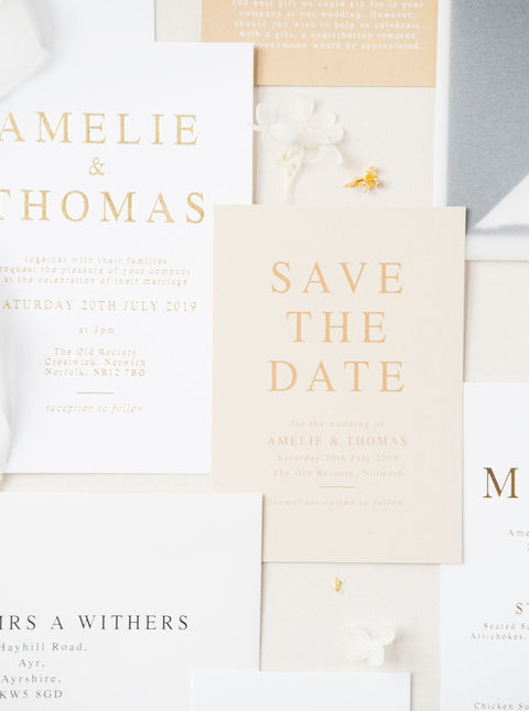 Amelie Save The Date