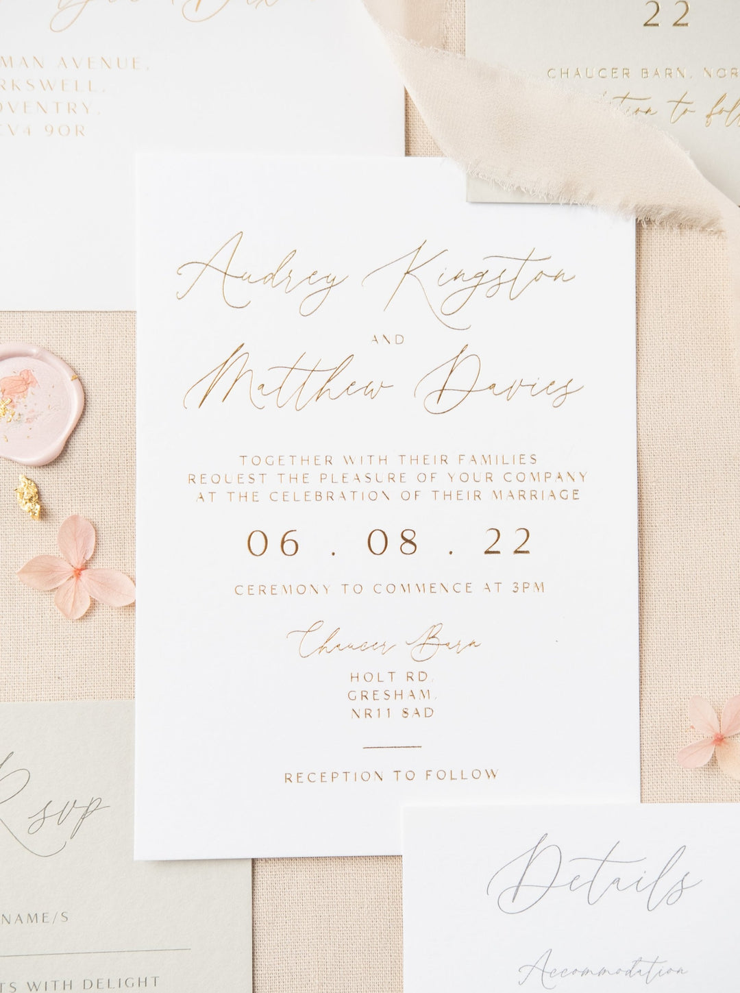 Audrey Invitation