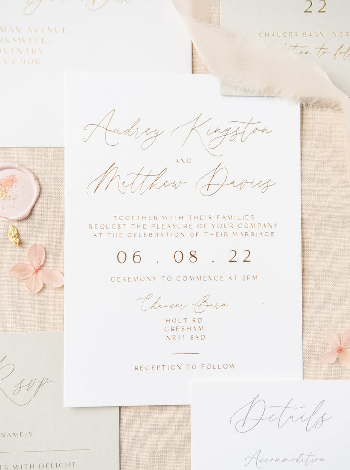 Audrey Invitation