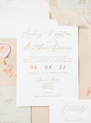 Audrey Invitation