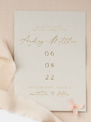 Audrey Save The Date