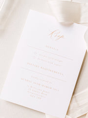 Bella RSVP Card