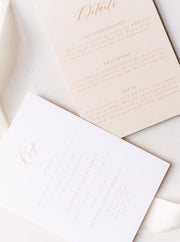 Bella RSVP Card