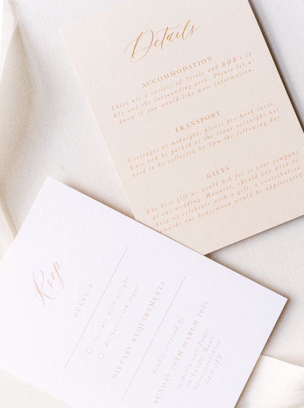 Bella Details Card