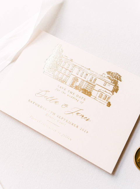 Bella Save the Date Card