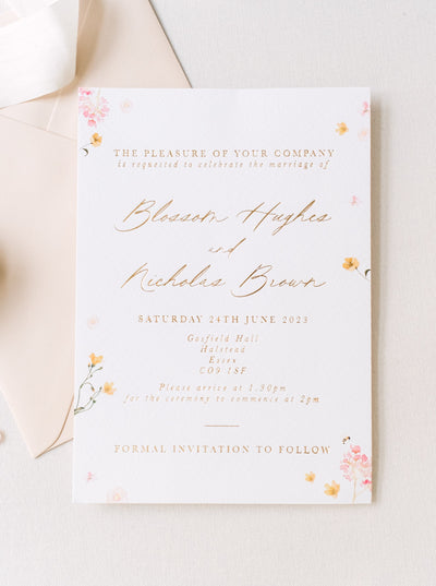 Blossom Invitation