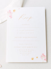 Blossom RSVP Card