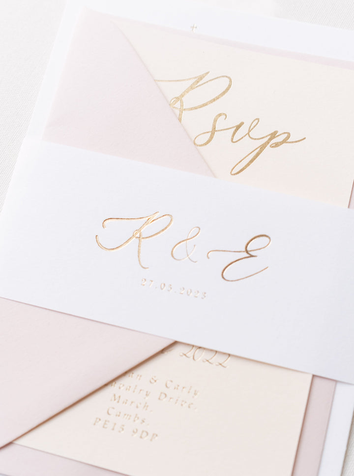 Foil Pressed Belly Bands