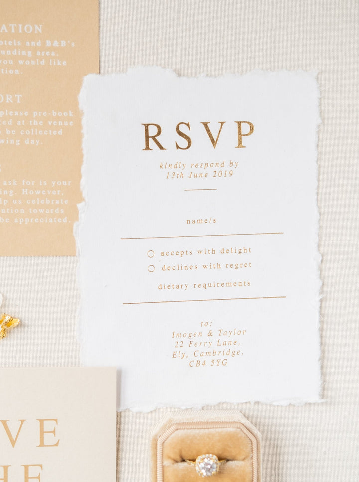 Amelie RSVP Card
