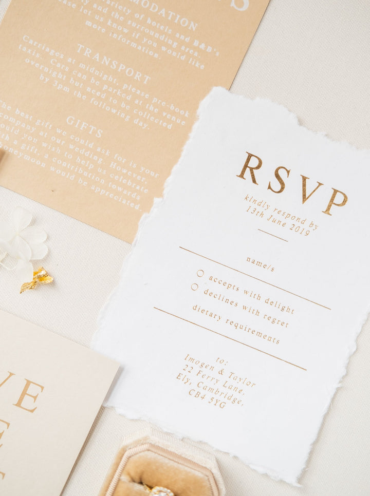Amelie RSVP Card