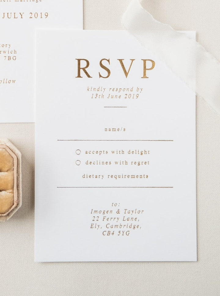 Amelie RSVP Card