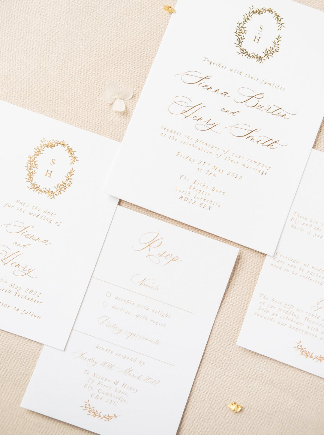 Sienna RSVP Card