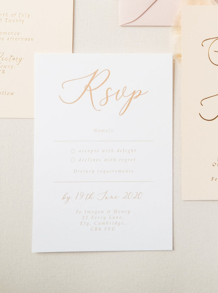 Imogen RSVP Card