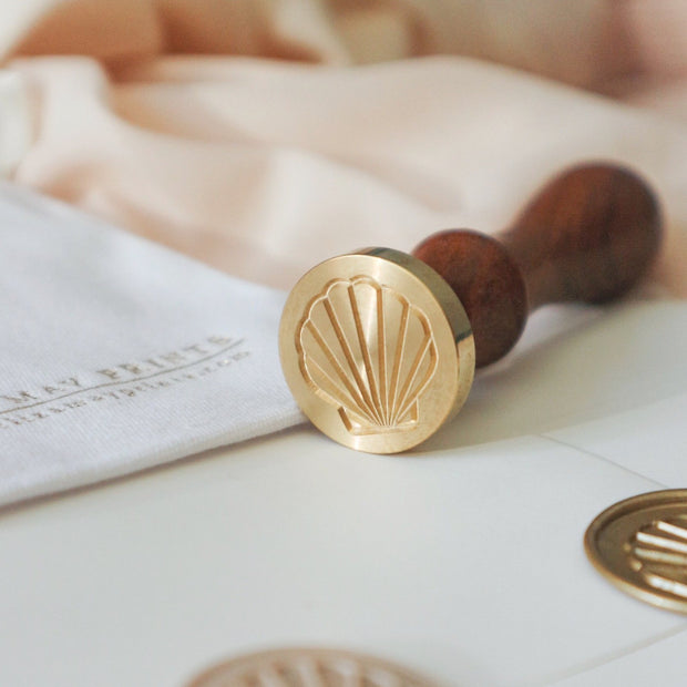 Shell Wax Stamp