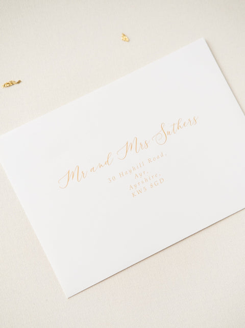 Envelope Addressing