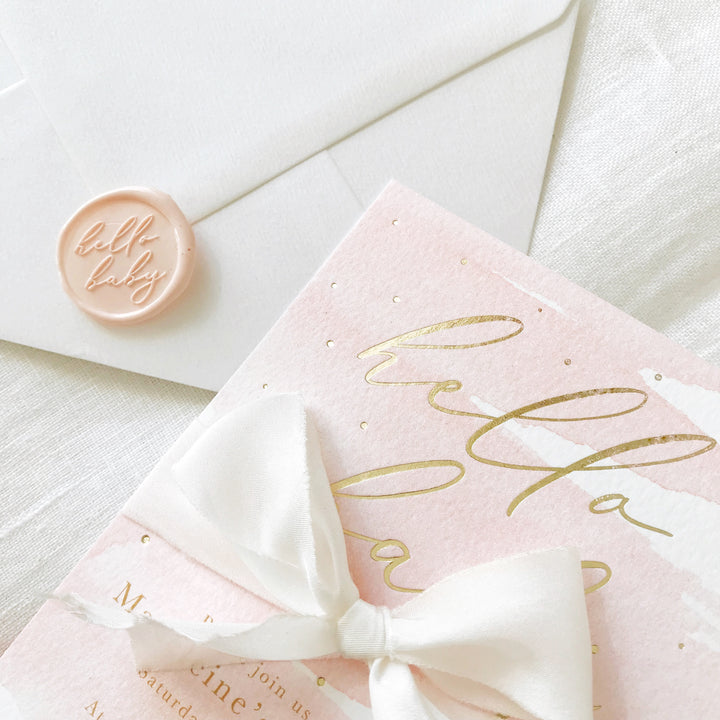 Hello Baby Invitations