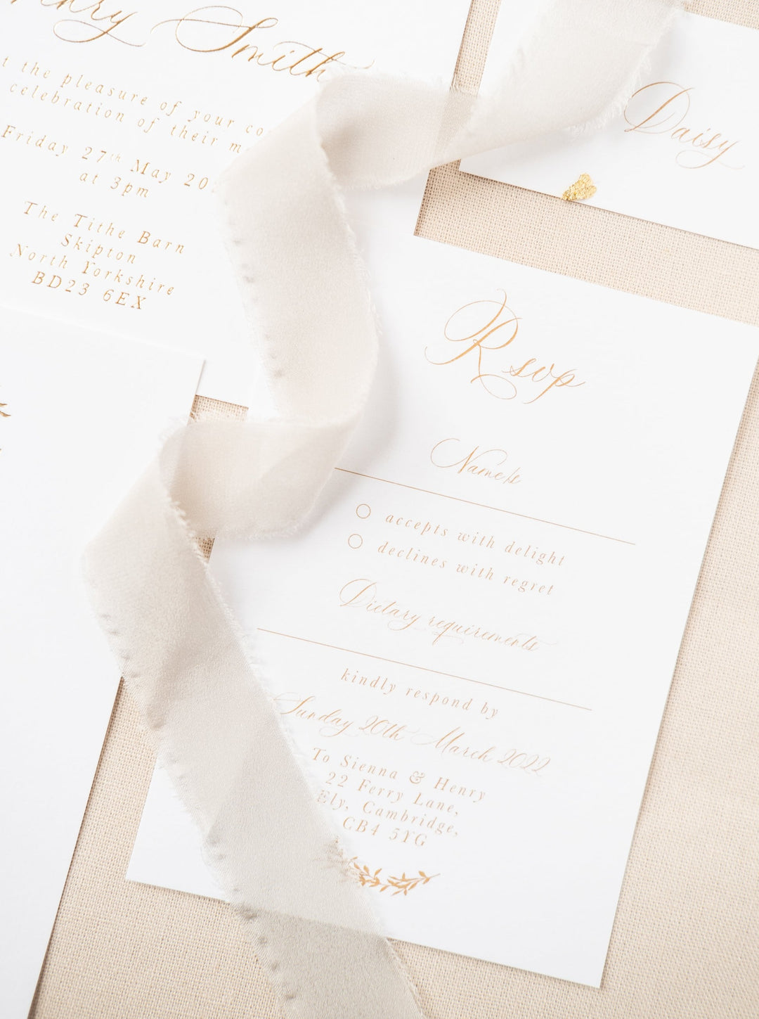 Sienna RSVP Card