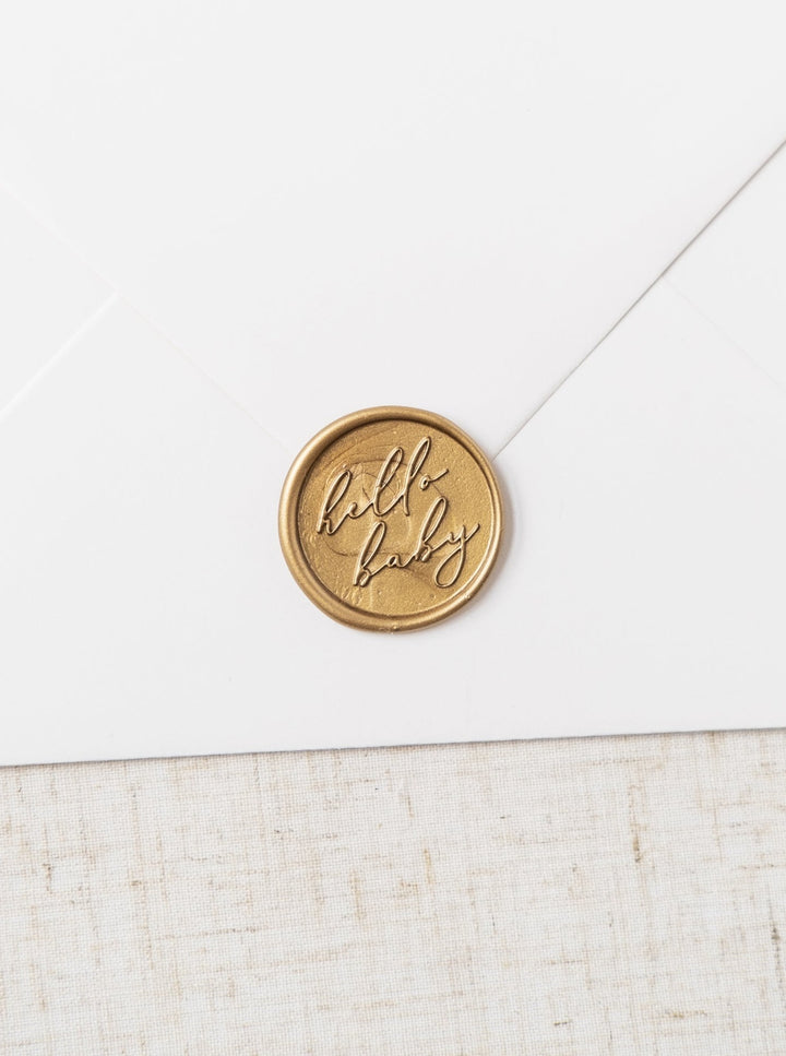 Hello Baby Wax Seals