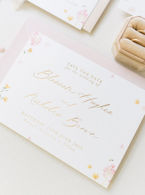 Blossom Save The Date