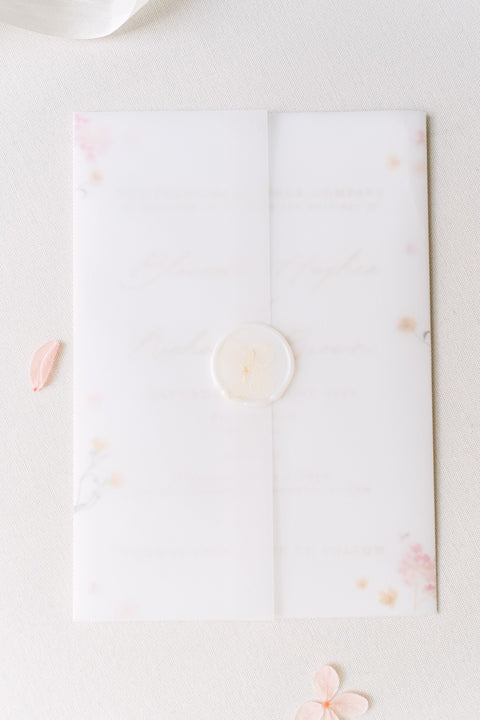 Blossom Wedding Invitation Sample Pack